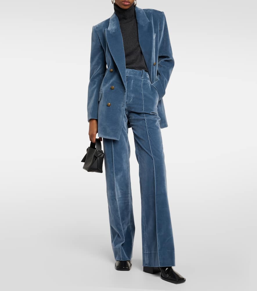 Frame Cotton velvet blazer