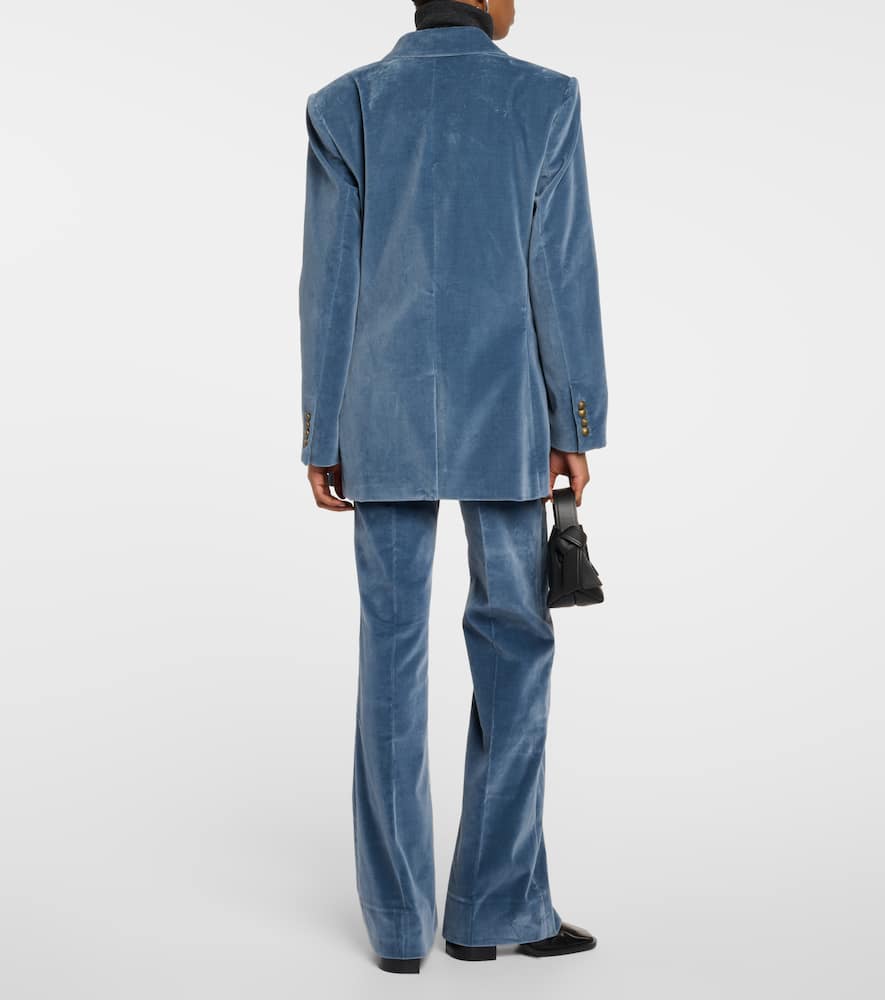 Frame Cotton velvet blazer