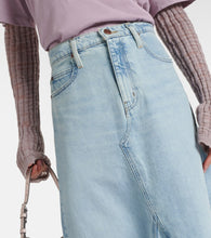 Frame Dorothy denim maxi skirt