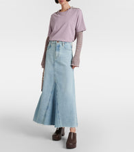 Frame Dorothy denim maxi skirt