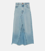 Frame Dorothy denim maxi skirt - Frame Dorothy 牛仔长裙