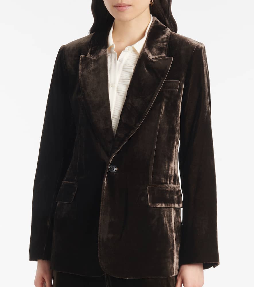 Frame Velvet blazer