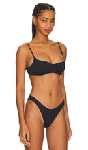 Frankies Bikinis Cola Top in Black