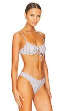 Frankies Bikinis Lucia Bikini Top in Baby Blue