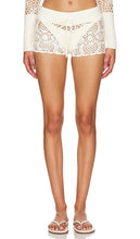 Frankies Bikinis Lyla Short in Cream - Frankies Bikinis - Short Lyla en crème - Frankies 比基尼 Lyla 奶油色短裤 - Frankies Bikinis Lyla Short in Creme - Frankies bikinis 라일라 쇼트 in 크림 - Frankies Bikini Lyla corto in crema