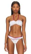 Frankies Bikinis Meredith Bandeau Top in Red