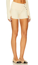 Frankies Bikinis Nolan Cable Knit Short in Cream