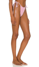 Frankies Bikinis Tia Puff Bikini Bottom in Pink