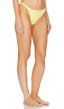 Frankies Bikinis Tide Crochet Bikini Bottom in Lemon
