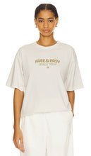 Free & Easy Energy Premium Short Sleeve Tee in White