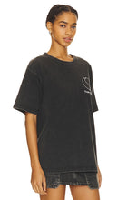 Free & Easy Yin Yang Premium Short Sleeve Tee in Black