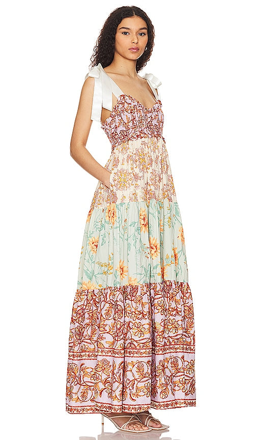 Free People Bluebell Maxi in Rust,Lavender