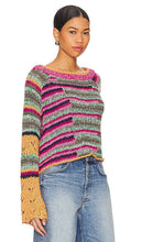 Free People Butterfly Pullover in Olive