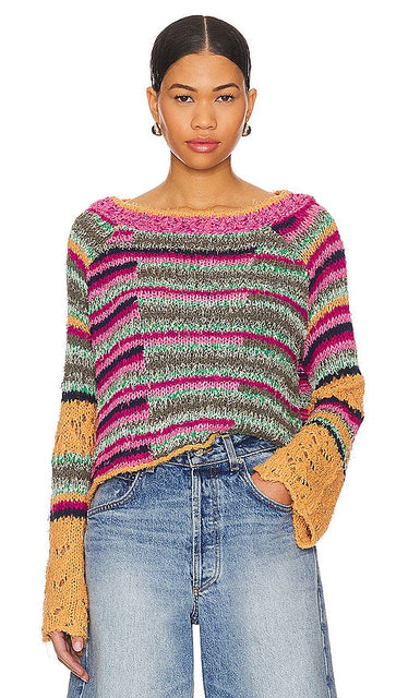Free People Butterfly Pullover in Olive - Free People - Pull papillon - Olive - Free People 橄榄色蝴蝶套头衫 - Free People Schmetterlingspullover in Oliv - Free People 버터플라이 풀오버 - Pullover a farfalla Free People in verde oliva