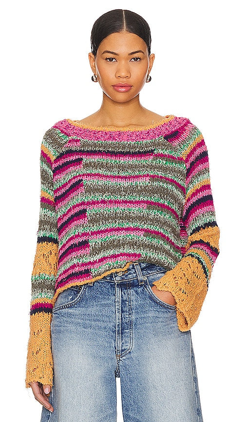 Free People Butterfly Pullover in Olive - Free People - Pull papillon - Olive - Free People 橄榄色蝴蝶套头衫 - Free People Schmetterlingspullover in Oliv - Free People 버터플라이 풀오버 - Pullover a farfalla Free People in verde oliva