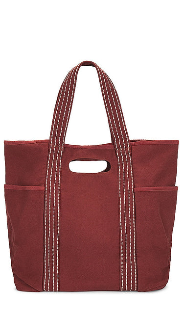 Free People Caravan Canvas Tote in Rust - Free People - Cabas en toile caravane - Rouille - Free People Caravan 铁锈色帆布托特包 - Free People Caravan Canvas-Tragetasche in Rost - Free People 캐러밴 캔버스 토트 - Borsa tote in tela Free People Caravan color ruggine