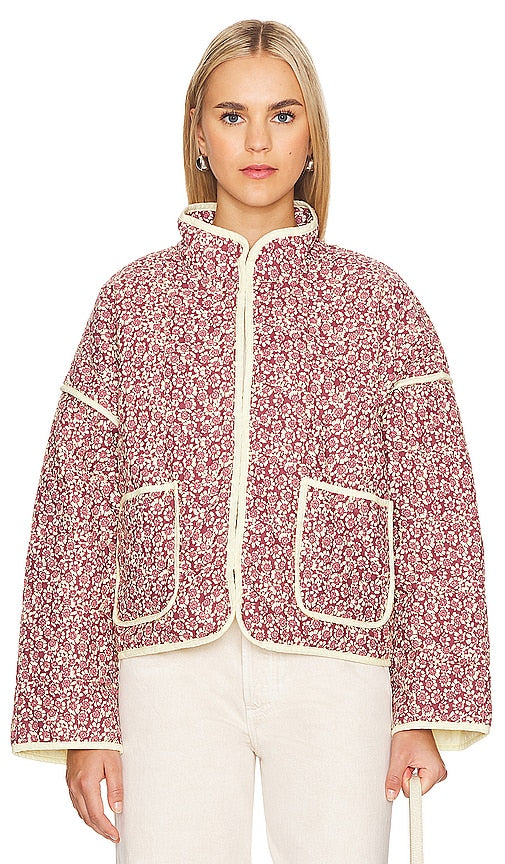 Free People Chloe Jacket in Pink