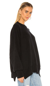 Free People Easy Street Tunic in Black