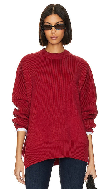 Free People Easy Street Tunic in Red - Free People - Tunique Easy Street - Rouge - Free People 红色 Easy Street 束腰外衣 - Free People Easy Street Tunika in Rot - Free People 이지 스트리트 튜닉 레드 색상 - Tunica Free People Easy Street in rosso