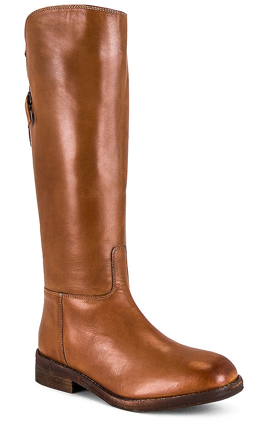 Free People Everly Equestrian Boot in Brown