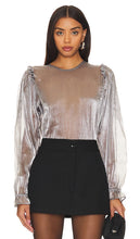 Free People Freya Frost Top in Metallic Silver - Free People - Freya Frost - Haut en argent métallisé - Free People Freya Frost 金属银上衣 - Free People Freya Frost Top in Metallic-Silber - Free People 프레야 프로스트 탑 - Top Free People Freya Frost in argento metallizzato