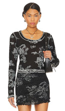 Free People Garner Tee in Black - Free People - T-shirt Garner en noir - Free People Garner 黑色 T 恤 - Free People Garner T-Shirt in Schwarz - Free People Garner 티셔츠 색상 - Maglietta Free People Garner in nero