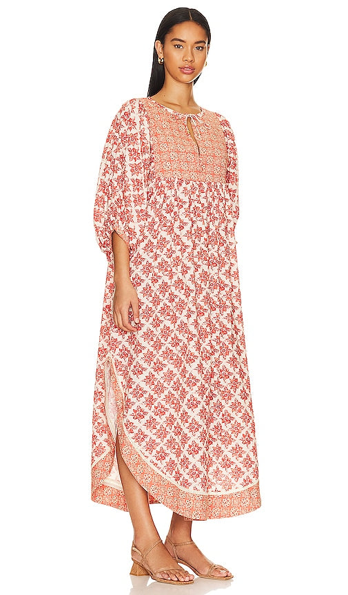 Free People Hazy Maisy Maxi in Rust
