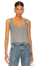 Free People High Tide Cable Tank in Grey - Free People Réservoir à câble à marée haute en gris - Free People 灰色涨潮电缆罐 - Free People High Tide Cable Tank in Grau - Free People High Tide 케이블 탱크그레이 색상 - Serbatoio per cavo alta marea Free People in grigio