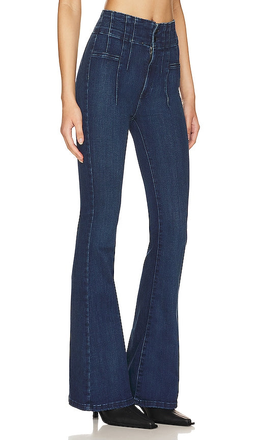 Free People Jayde Flare in Blue