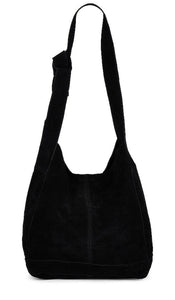 Free People Jessa Suede Carryall in Black