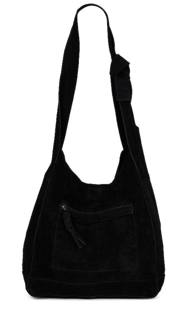 Free People Jessa Suede Carryall in Black - Free People - Sac fourre-tout Jessa en daim noir - Free People Jessa 黑色麂皮手提包 - Free People Jessa Wildleder-Tragetasche in Schwarz - Free People Jessa 스웨이드 캐리올 블랙 색상 - Borsone Free People Jessa in pelle scamosciata nera