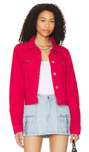 Free People Rumors Denim Jacket in Red - Free People - Rumors - Veste en jean - Rouge - Free People Rumours 红色牛仔夹克 - Free People Rumors Jeansjacke in Rot - Free People Rumors 데님 재킷레드 색상 - Giacca di jeans Free People Rumors in rosso