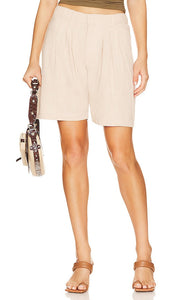 Free People Say So Trouser Short in Tan - Free People - Say So - Pantalon court - Fauve - Free People Say So 黄褐色长裤 - Free People „Say So“-Hosenshorts in Hellbraun - Free People Say So 바지 반바지 in Tan - La gente libera lo dice Pantalone corto color marrone chiaro