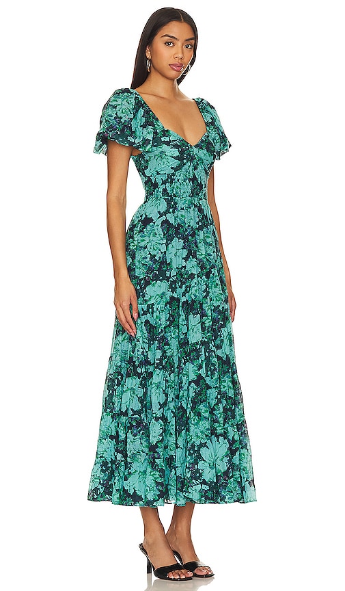 Free People Short Sleeve Sundrenched in Green