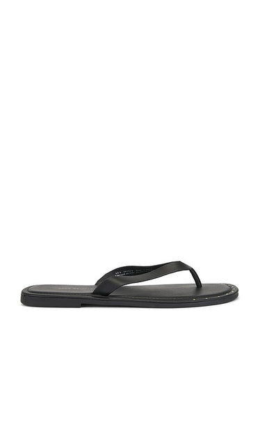 Free People Sona Thong Sandal in Black | Black Flip Flop Sandals for Women