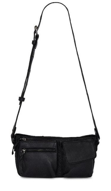 Free People Wade Leather Sling in Black - Free People - Wade - Bandoulière en cuir - Noir - Free People 黑色 Wade 皮革吊带 - Free People Wade-Ledersling in Schwarz - Free People Wade 가죽 슬링블랙 색상 - Tracolla in pelle Free People Wade in nero