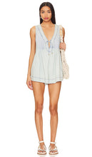 Free People Webster Romper in Blue - Free People - Webster - Barboteuse - Bleu - Free People 蓝色韦伯斯特连衣裤 - Free People Webster Strampler in Blau - Free People 웹스터 롬퍼 블루 색상 - Pagliaccetto Free People Webster in blu