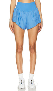 Free People X FP Movement Capre Diem Short In Riviera Blue in Blue - Free People X FP Movement Capre Diem - Short - Bleu Riviera en Bleu - Free People X FP Movement Capre Diem 里维埃拉蓝短裤 蓝色 - Free People X FP Movement Capre Diem Short in Riviera Blue in Blau - Free People X FP Movement Capre Diem 쇼트 In Riviera Blue in Blue - Free People X FP Movement Capre Diem Short In Riviera Blu in Blu