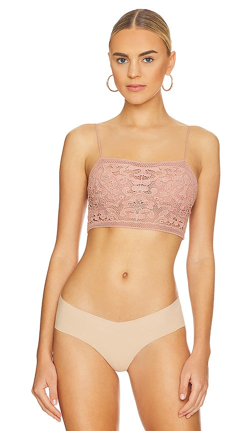 Free People X Intimately FP Lyra Bralette in Rose