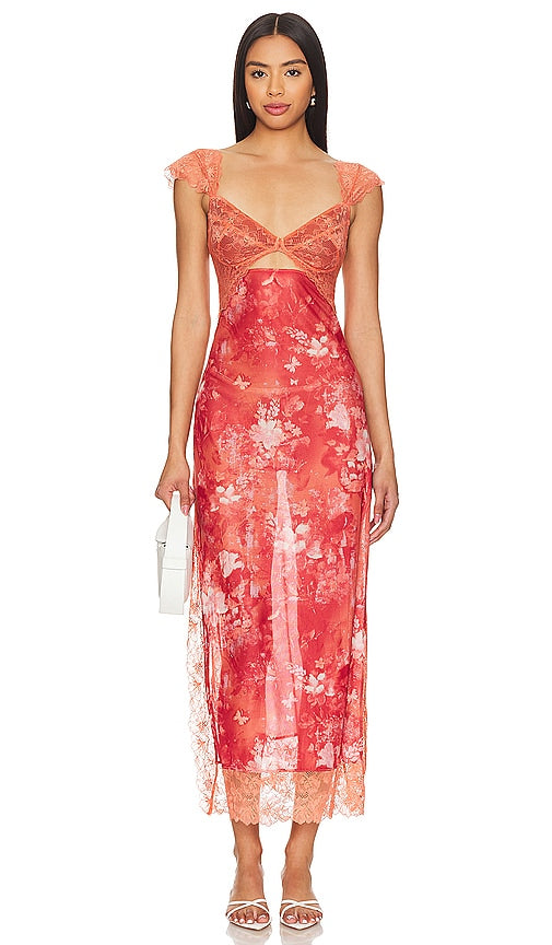 Free People X Intimately FP Suddenly Fine Maxi Slip in Red - Free People X Intimately FP - Slip long soudainement fin - Rouge - Free People X Intimates FP 红色超长拖鞋 - Free People X Intimately FP Suddenly Fine Maxi-Slip in Rot - Free People X Intimately FP 갑자기 파인 맥시 슬립 레드 - Free People X Intimately FP Maxi Slip Improvvisamente Fine in Rosso