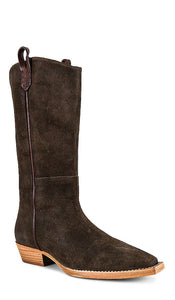 Free People X We The Free Montage Tall Boot in Chocolate