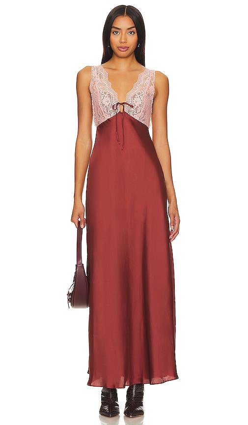 Free People x Intimately FP Country Side Maxi Slip In Sparkling Cider in Red - Free People x Intimately FP Country Side Maxi Slip en cidre pétillant - Rouge - Free People x Intimates FP Country Side Maxi Slip 红色气泡苹果酒 - Free People x Intimately FP Country Side Maxi Slip In Sparkling Cider in Rot - Free People x Intimately FP 컨트리 사이드 맥시 슬립 인 스파클링 사이다 레드 색상 - Maxi slip Free People x Intimately FP Country Side in sidro frizzante in rosso