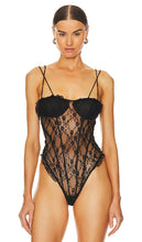 Free People x Intimately FP If You Dare Bodysuit In Black in Black