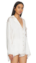 Free People x Intimately FP Like Honey Pj Shirt In Pastel in Cream