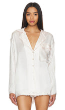 Free People x Intimately FP Like Honey Pj Shirt In Pastel in Cream - Free People x Intimately FP Like Honey - Chemise de pyjama - Pastel - Crème - Free People x Intimately FP Like Honey 奶油色柔和睡衣衬衫 - Free People x Intimately FP Like Honey Pyjama-Shirt in Pastell in Creme - Free People x Intimately FP Like Honey Pj 셔츠 인 파스텔 컬러 크림 - Maglietta del pigiama Free People x Intimately FP Like Honey in pastello color crema