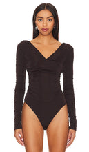 Free People x Intimately FP Reya Bodysuit In Hot Fudge in Brown