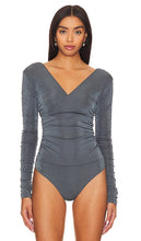 Free People x Intimately FP Reya Bodysuit In Storm Water in Slate