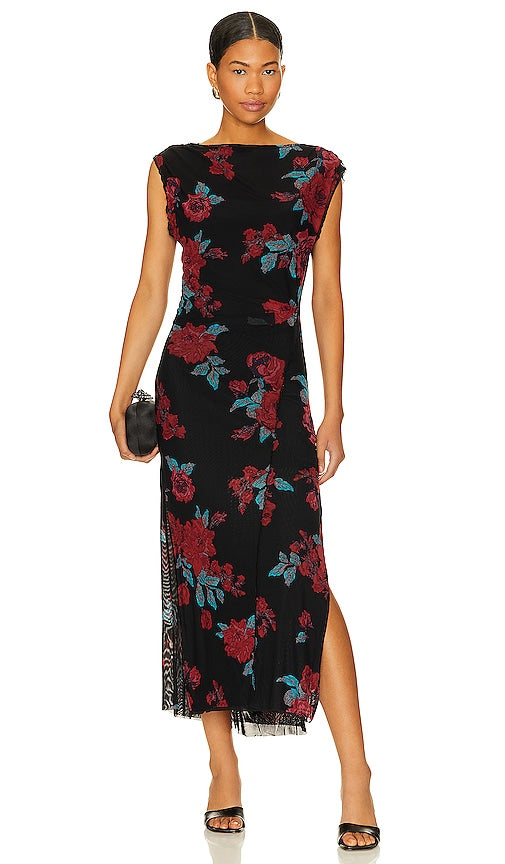 Free People x REVOLVE Carmel Midi in Black - Free People x REVOLVE Carmel Midi en Noir - Free People x REVOLVE Carmel Midi 黑色 - Free People x REVOLVE Carmel Midi in Schwarz - Free People x REVOLVE 카멜 미디 블랙 색상 - Free People x REVOLVE Carmel Midi in nero
