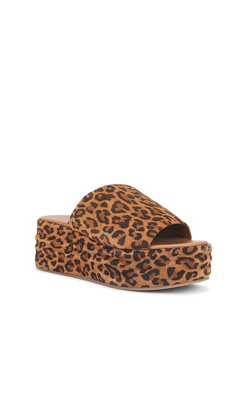 Free People x REVOLVE Harbor Flatform Sandal in Brown