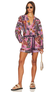 Free People x Revolve Atlas Quilted One Piece In Berry Combo in Pink - Free People x Revolve Atlas - Combinaison une pièce matelassée en baie - Rose - Free People x Revolve Atlas 粉色浆果组合绗缝一件 - Free People x Revolve Atlas Stepp-Einteiler in Beerenkombination in Rosa - Free People x Revolve Atlas 퀼팅 원피스 인 베리 콤보 핑크 색상 - Costume intero trapuntato Free People x Revolve Atlas in colore Berry in rosa